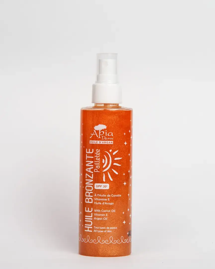 Shimmering Body Tanning Oil